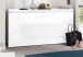 Sideboard >Magione< in Weiß Hochglanz - 150x81x40cm (BxHxT)