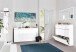 Sideboard >Magione< in Weiß Hochglanz - 150x81x40cm (BxHxT)