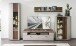 Vitrine >Superior< in Basalt matt Nachbildung - 85x128x38cm (BxHxT)