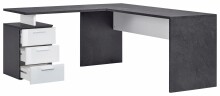 Schreibtisch >Novara< in  - 160x75x180cm (BxHxT)