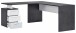 Schreibtisch >Novara< in  - 160x75x180cm (BxHxT)