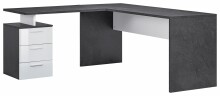 Schreibtisch >Novara< in Schiefer - 160x75x180cm...