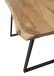 Bartisch >Goa< (B/H/T: 140x105x77 cm) in Akazie, schwarz - 140x105x77 (BxHxT)