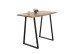 Bartisch >Goa< (B/H/T: 140x105x77 cm) in Akazie, schwarz - 140x105x77 (BxHxT)
