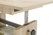 Couchtisch >Event< (B/H/T: 110x48x65 cm) in Artisan Eiche - 110x48x65 (BxHxT)