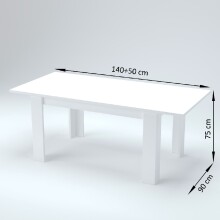 Esstisch >Jesolo< in  - 140x75x90cm (BxHxT)