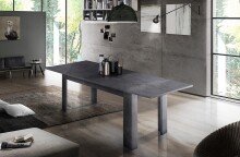 Esstisch >Jesolo< in Schiefer - 140x75x90cm (BxHxT)