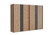 Komplettschlafzimmer >Feliks< in Artisan Eiche