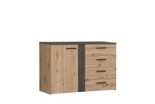 Komplettschlafzimmer >Feliks< in Artisan Eiche