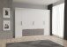 Drehtürenschrank >Lek< in Weiß - 269.7x210.5x60cm (BxHxT)