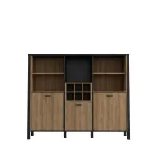 Barschrank >Hialeah< in Riviera Eiche -...