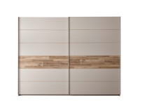 Kleiderschrank >Carlynn< in Champagner - 270x210x60cm (BxHxT)