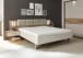 Bett >Carlynn< in Champagner - 306x100x208.2cm (BxHxT)