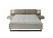 Bett >Carlynn< in Champagner - 306x100x208.2cm (BxHxT)