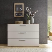 Beistellschrank >Carlynn< in Montana Oak - 120x86.6x38cm (BxHxT)