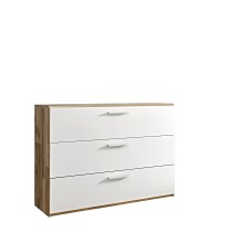 Beistellschrank >Carlynn< in Montana Oak - 120x86.6x38cm (BxHxT)