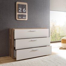 Beistellschrank >Carlynn< in Montana Oak -...