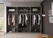 Komplettschlafzimmer >Carlynn< in Champagner - 306x100x208.2cm (BxHxT)