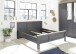 Bett >Edda< in Graphit - 319x101x210cm (BxHxT)