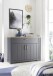 Beistellschrank >Edda< in Graphit - 116x91x42cm (BxHxT)
