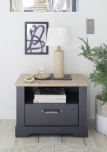 Komplettschlafzimmer >Edda< in Graphit