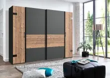 Dreh-/Schwebetürenschrank >Stockholm I<...