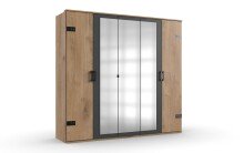 Dreh-/Schwebetürenschrank >Stockholm I<...