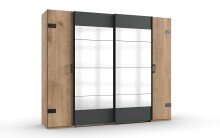 Dreh-/Schwebetürenschrank >Stockholm I<...