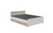 Bettschubkasten >Joker< (B/H/T: 100x16x60 cm) in Weiß - 100x16x60cm (BxHxT)