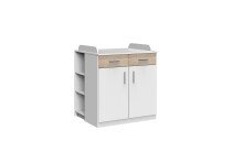 Kommode >Joker< (B/H/T: 90x101x75 cm) in Weiß - 90x101x75cm (BxHxT)