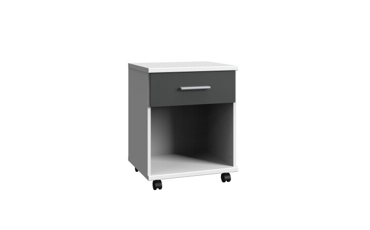 Rollcontainer >Joker< (B/H/T: 46x58x40 cm) in Weiß - 46x58x40cm (BxHxT)