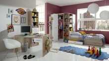 Bett >Joker< (B/H/T: 96x71x204 cm) in San...