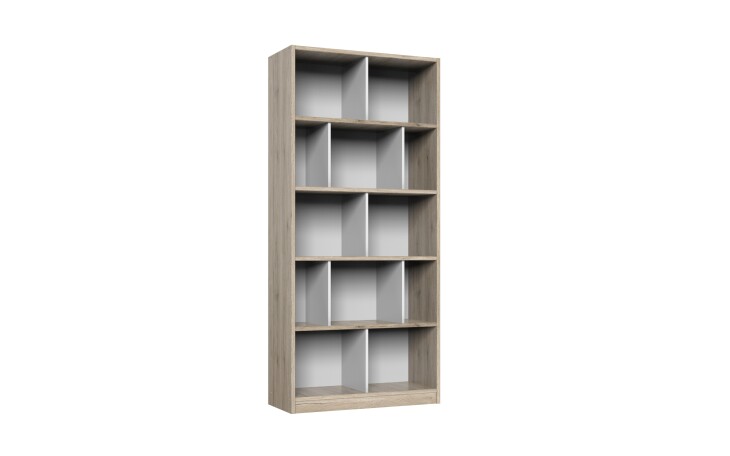 Bücherregal >Joker< (B/H/T: 90x197x38 cm) in San Remo-Eiche-Nachbildung