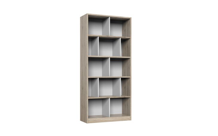 Bücherregal >Joker< (B/H/T: 90x197x38 cm) in San Remo-Eiche-Nachbildung