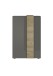 Highboard >POSITANO< (B/H/T: 78x116x44 cm) in dunkelgrau - 78x116x44 (BxHxT)