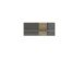 Wandregal >POSITANO< (B/H/T: 60x25x27 cm) in dunkelgrau - 60x25x27 (BxHxT)