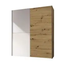 Schwebetürenschrank >Melina< in Artisan Eiche...
