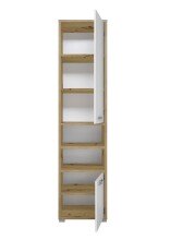 Regal >Melina< in Artisan Eiche - 48x201x45cm (BxHxT)