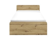 Bettgestell >Melina< in Artisan Eiche - 146x89x204cm (BxHxT)