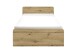 Bettgestell >Melina< in Artisan Eiche - 146x89x204cm (BxHxT)