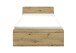 Bettgestell >Melina< in Artisan Eiche - 146x89x204cm (BxHxT)