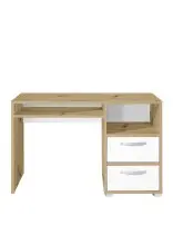 Schreibtisch >Melina< in Artisan Eiche -...