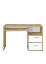 Schreibtisch >Melina< in Artisan Eiche - 125x75x70cm (BxHxT)