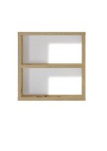 Wandregal >Melina< in Artisan Eiche - 48x49x25cm...