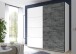 Kleiderschrank >Pia< in Weiß - 215x210x60cm (BxHxT)