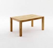 Esstisch >Paul< in  aus Massivholz - 160x77x90cm...