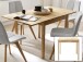 Esstisch >Becan< in  aus Massivholz - 80x76x80cm (BxHxT)