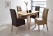 Esstisch >Becan< in  aus Massivholz - 80x76x80cm (BxHxT)
