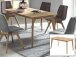 Esstisch >Evanston< in  aus Massivholz - 140x77x80cm (BxHxT)