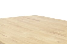 Esstisch >Oswego< in Kernbuche aus Massivholz - 80x76x80cm (BxHxT)